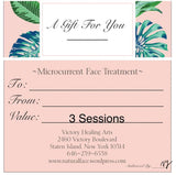 Microcurrent Session Certificate for The Natural Face Lift Staten Island location only
